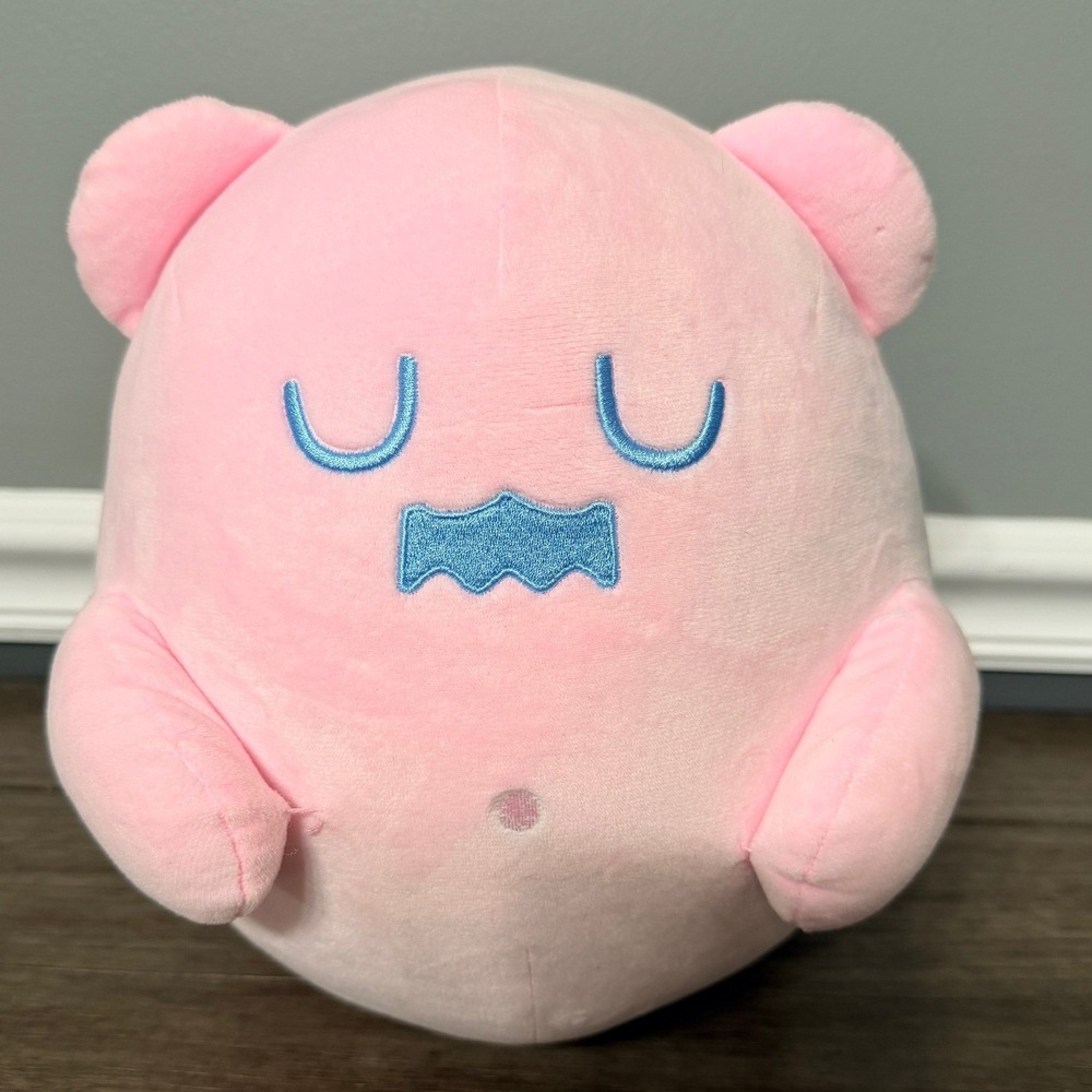 Martube ShinWoo Finding Unicorn Ghost‎ Bear Pink Plush